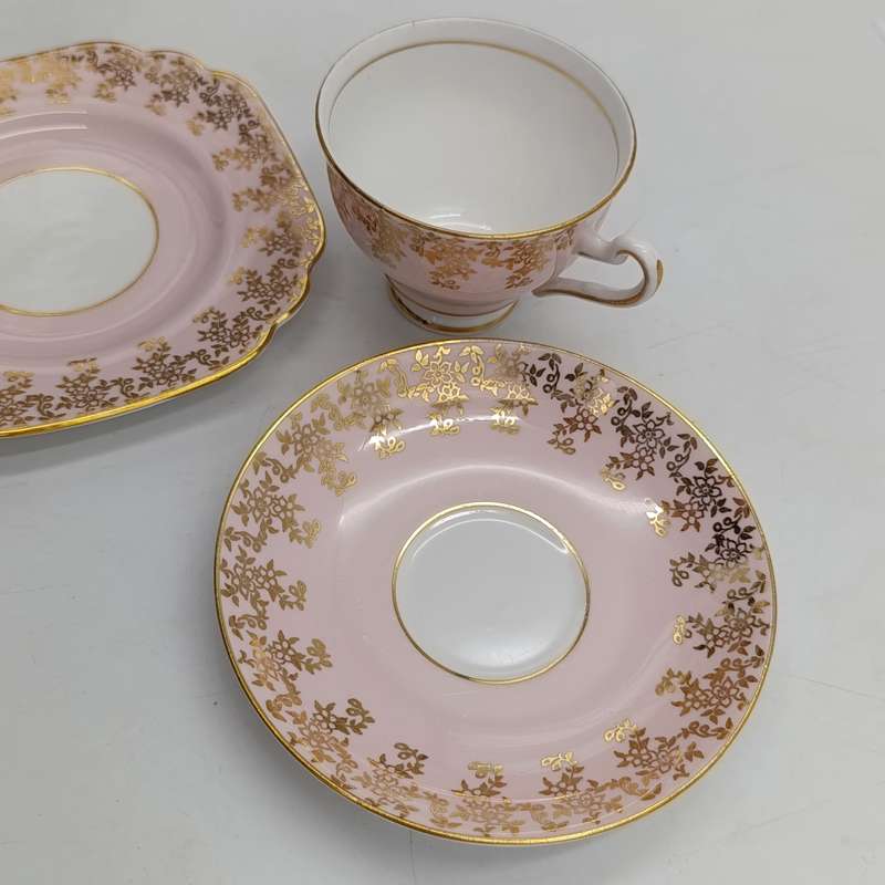 Vintage Clare Porcelain trio