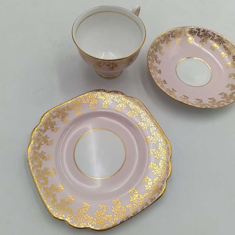 Vintage Clare Porcelain trio