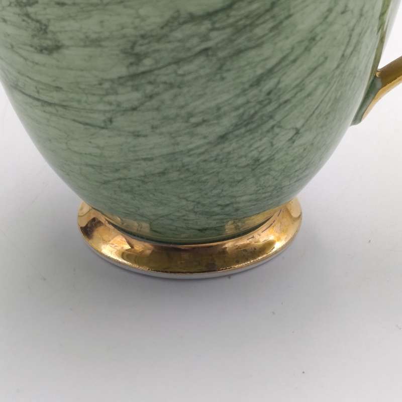 Vintage Royal Albert Gossamer pattern Porcelain trio - green