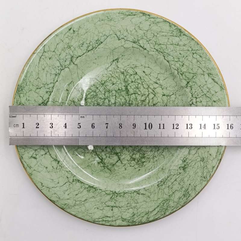 Vintage Royal Albert Gossamer pattern Porcelain trio - green