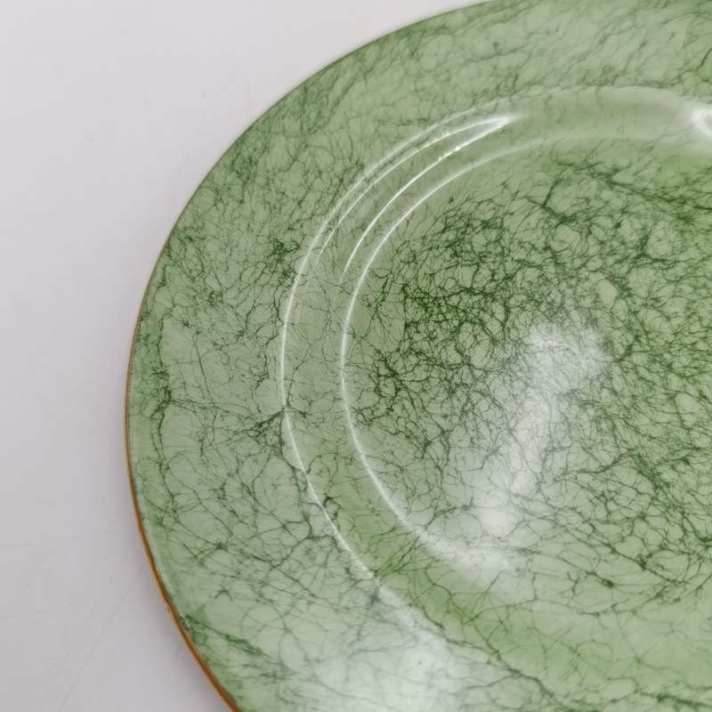 Vintage Royal Albert Gossamer pattern Porcelain trio - green