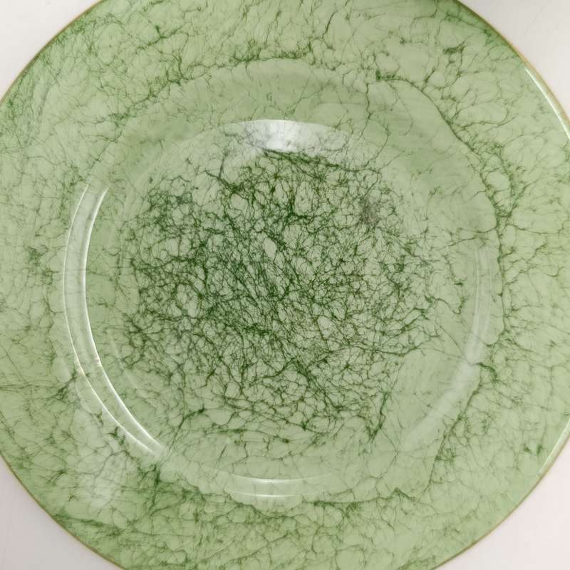 Vintage Royal Albert Gossamer pattern Porcelain trio - green