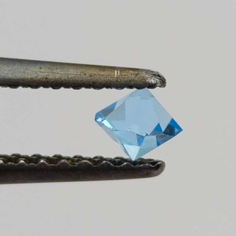 Swarovski Blue crystals in tube