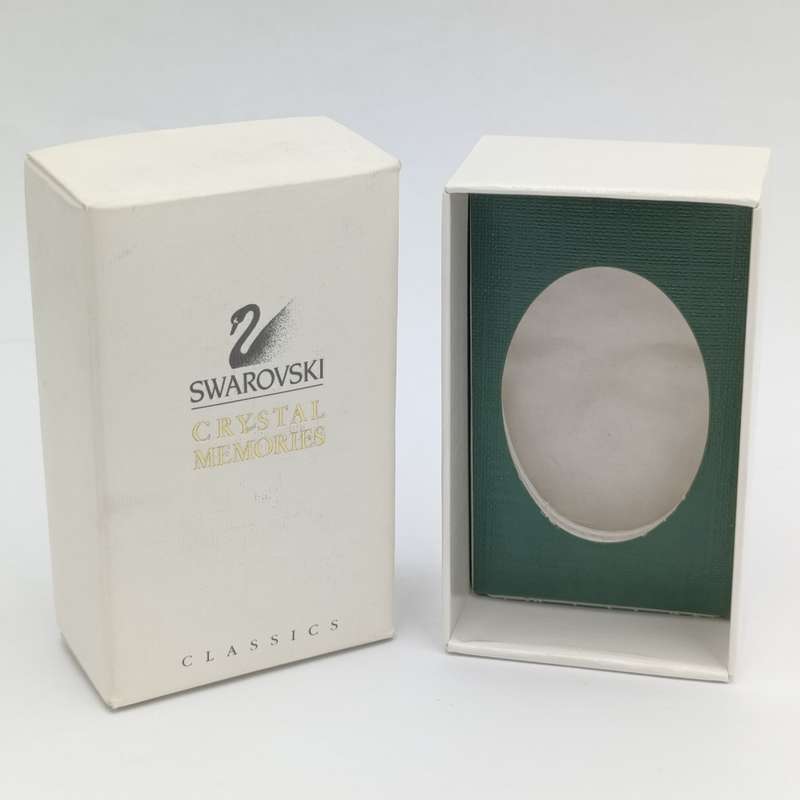 Swarovski crystal memories rocking horse figurine in box
