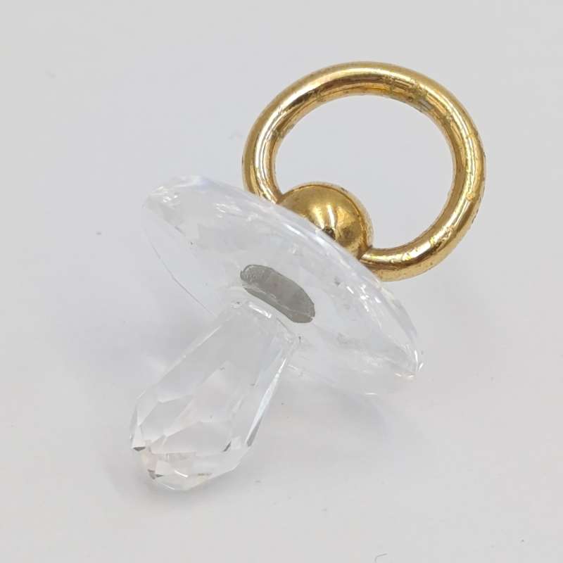 Swarovski Crystal memories pacifier dummy ornament