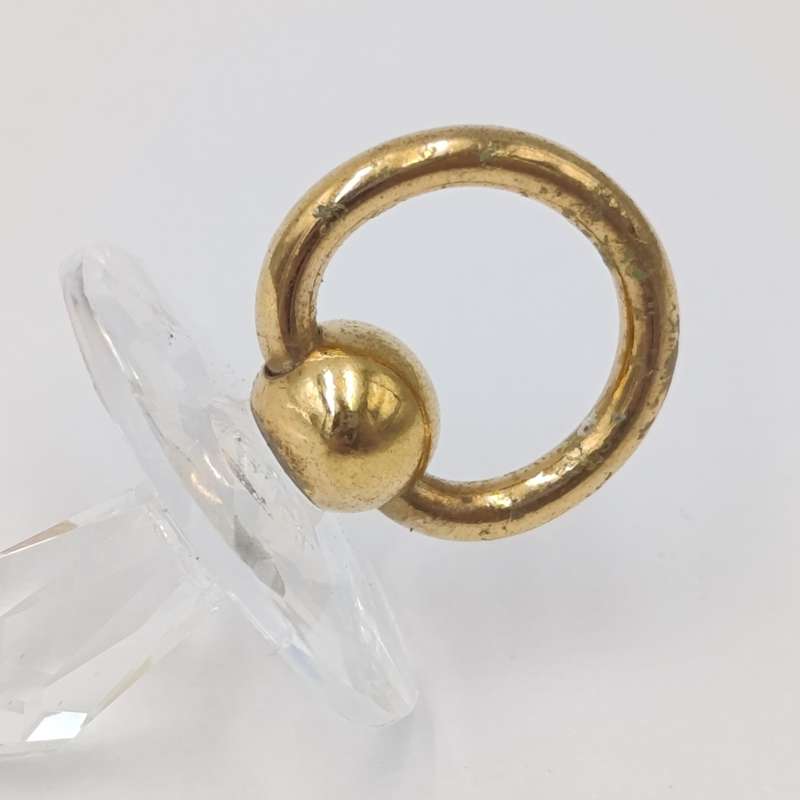 Swarovski Crystal memories pacifier dummy ornament