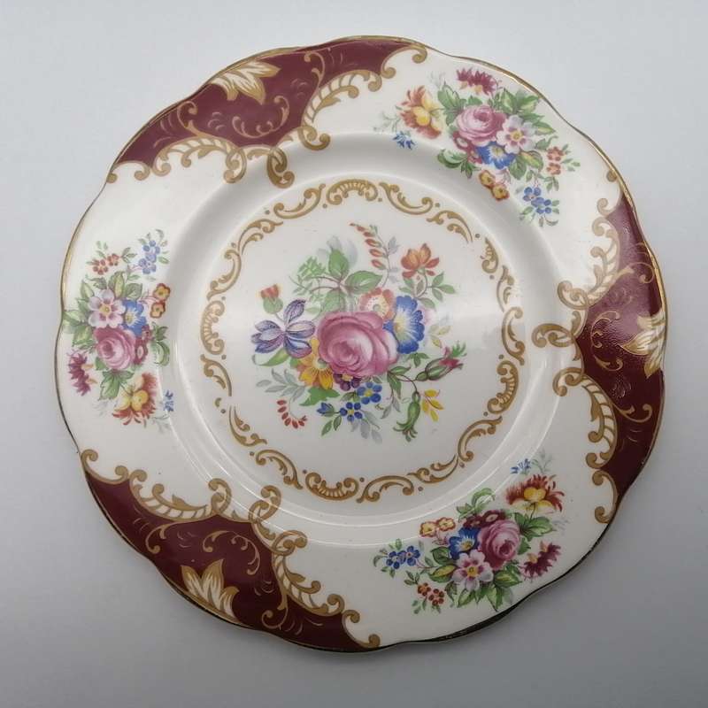 Royal Albert Canterbury pattern porcelain trio