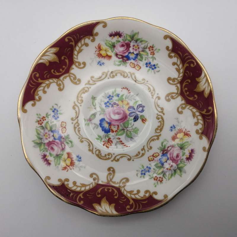 Royal Albert Canterbury pattern porcelain trio