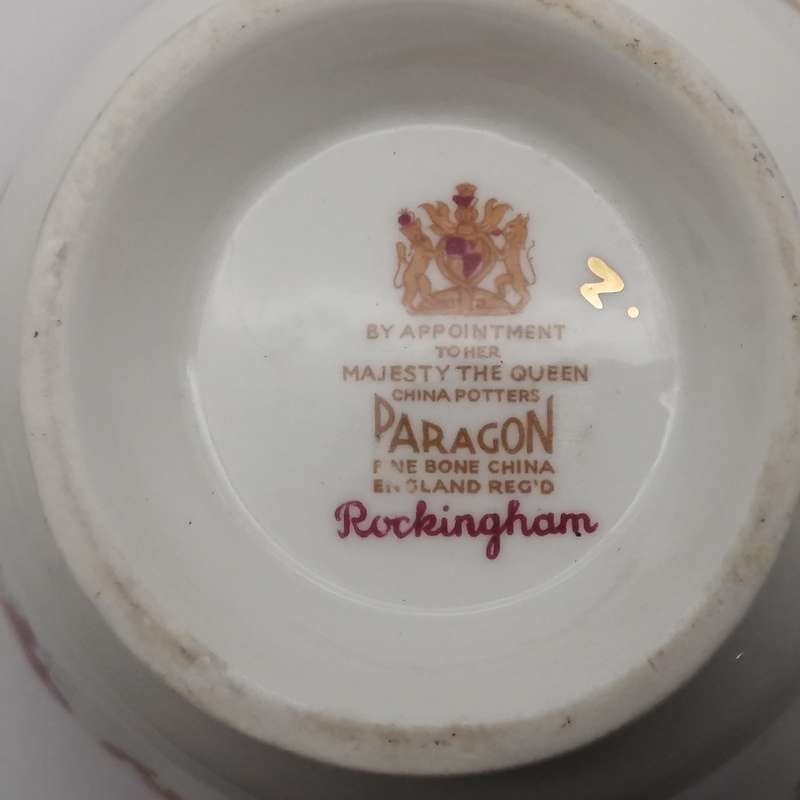 Royal Albert Canterbury pattern porcelain trio