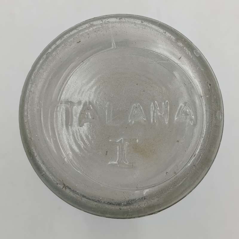 Vintage Farmers Federated Diaries Durban glass milk bottle