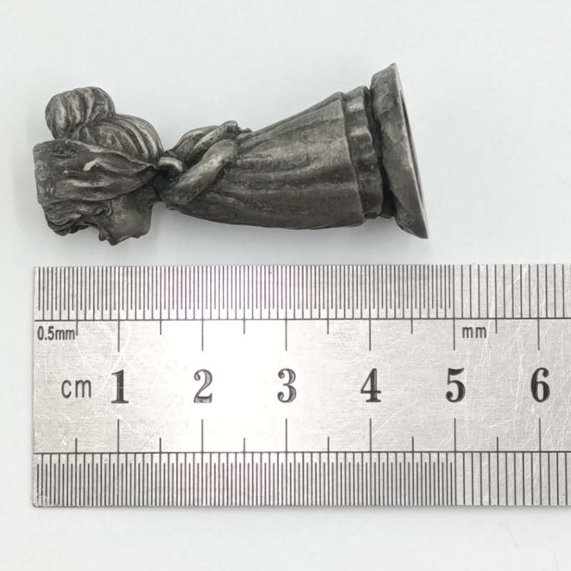 Vintage Little Gallery fine pewter Christmas carols boy and girl