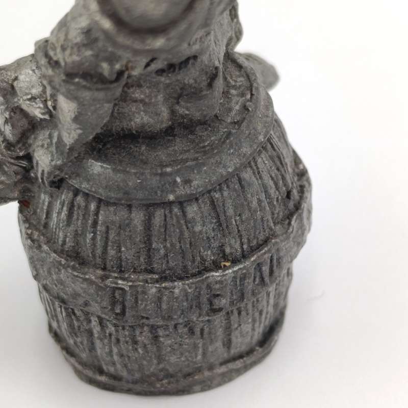 Vintage Little Gallery fine pewter German Oktoberfest Beer drinker figurine