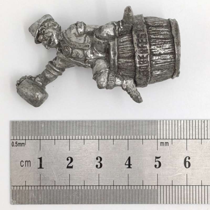 Vintage Little Gallery fine pewter German Oktoberfest Beer drinker figurine