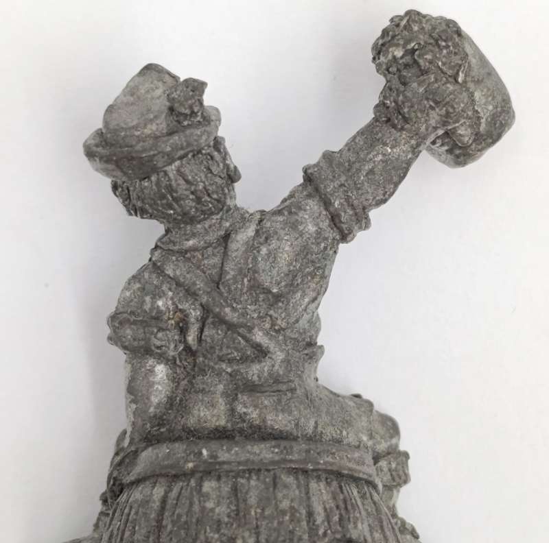 Vintage Little Gallery fine pewter German Oktoberfest Beer drinker figurine