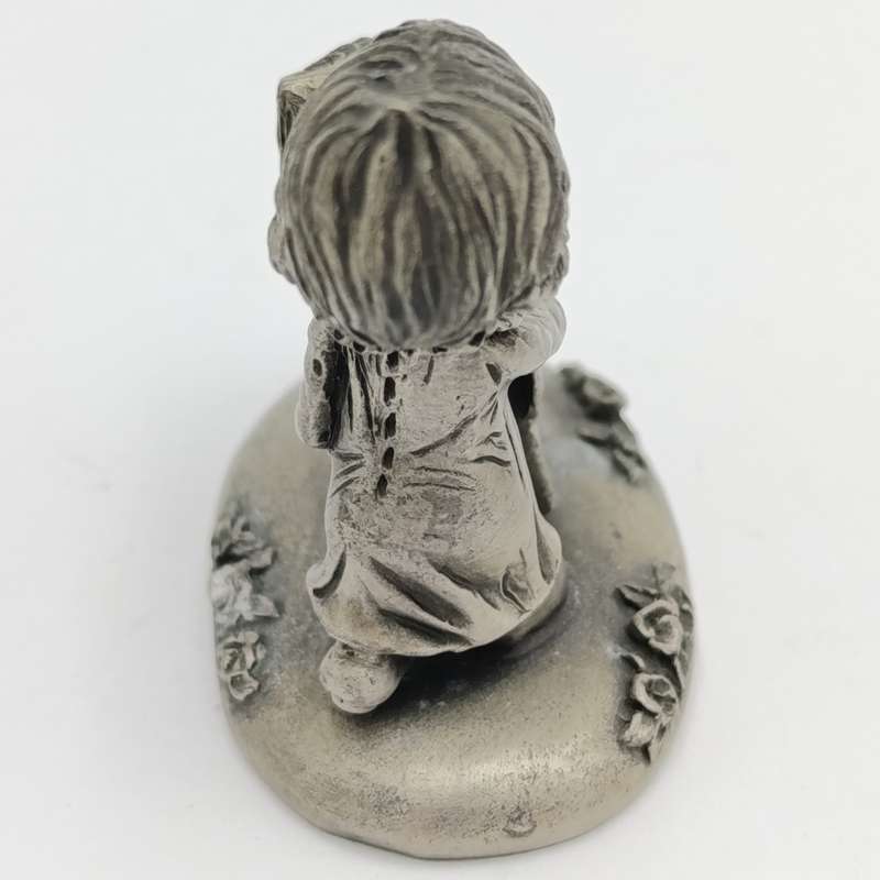Vintage Little Gallery fine pewter Betsey's Sunshine day figurine