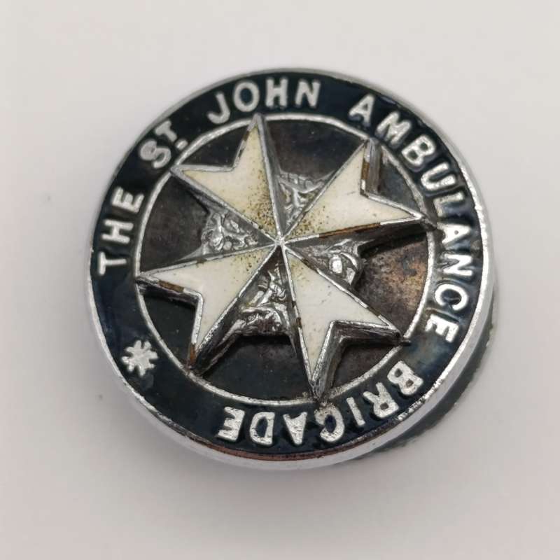 The St. John Ambulance Brigade button badge