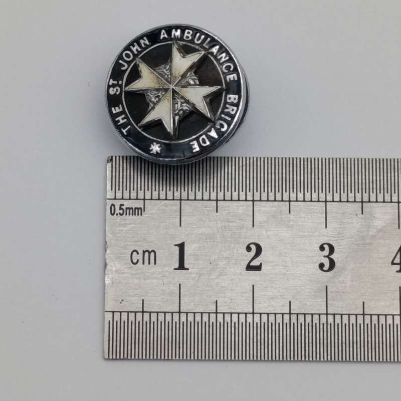The St. John Ambulance Brigade button badge