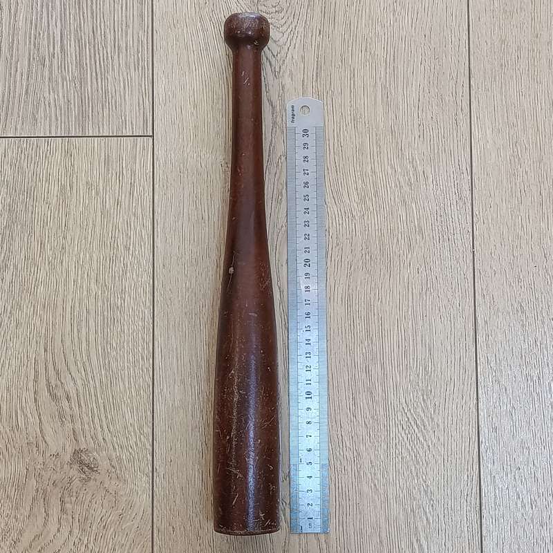 Pair of Vintage wooden juggling pins