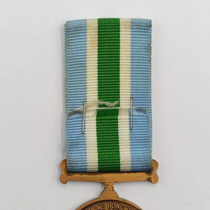 Pair of SADF General Service and Unitas medals