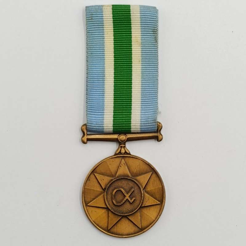 Pair of SADF General Service and Unitas medals