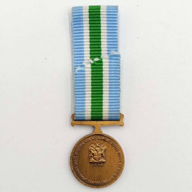 SADF Unity medal with miniature #031199