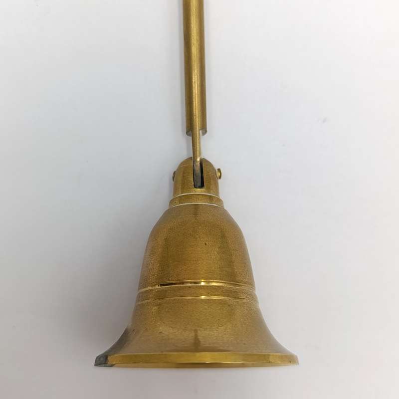 Vintage brass candle snuffer