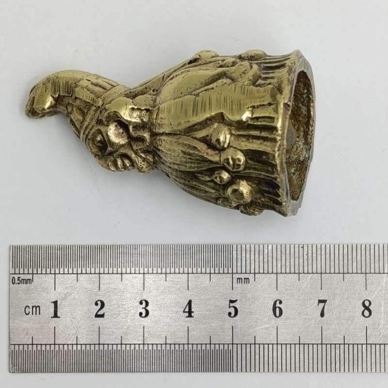 Vintage Brass Court Jester Bell