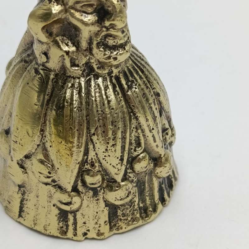 Vintage Brass Court Jester Bell