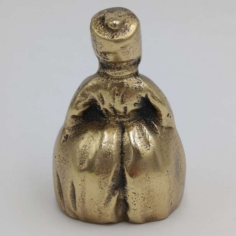 Vintage Brass little Dutch boy bell