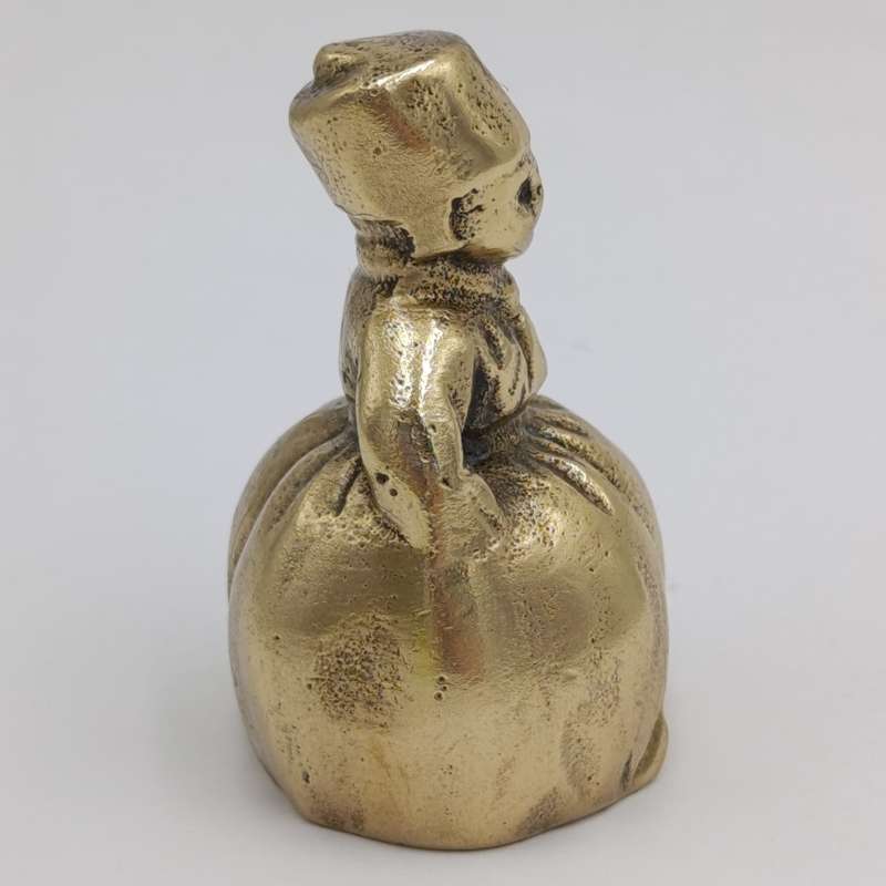 Vintage Brass little Dutch boy bell