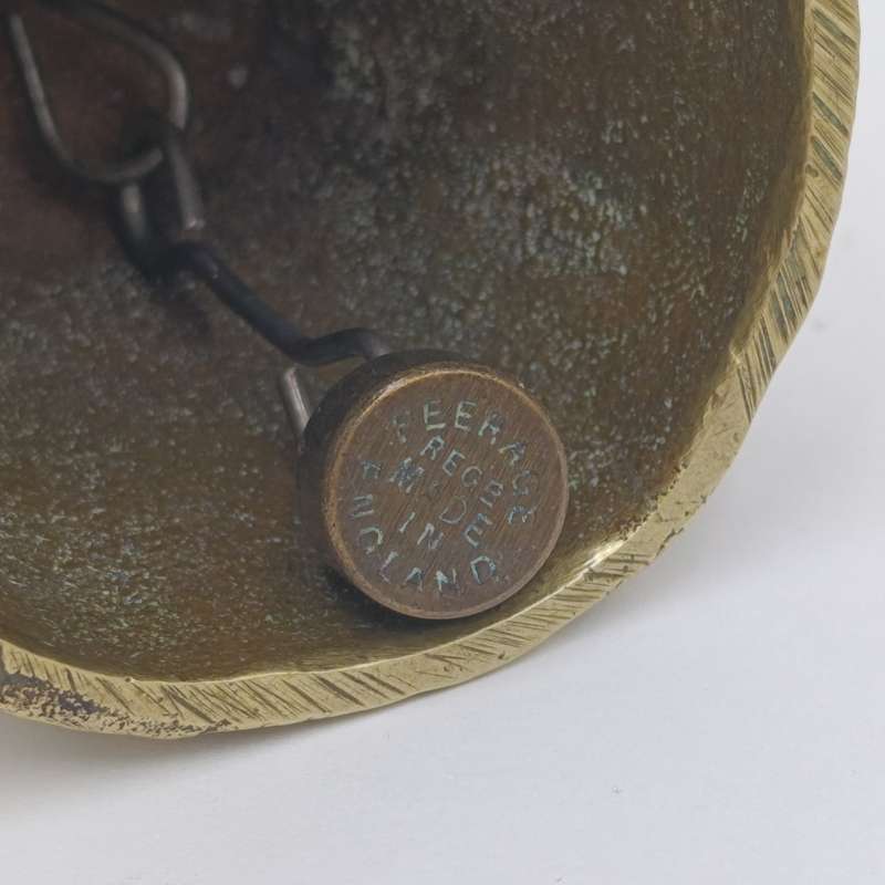 Vintage Brass Lady Peerage Bell
