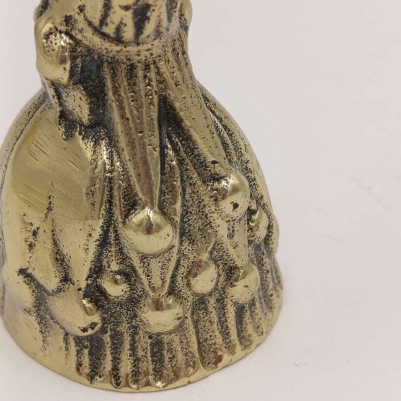 Vintage brass Court Jester Bell