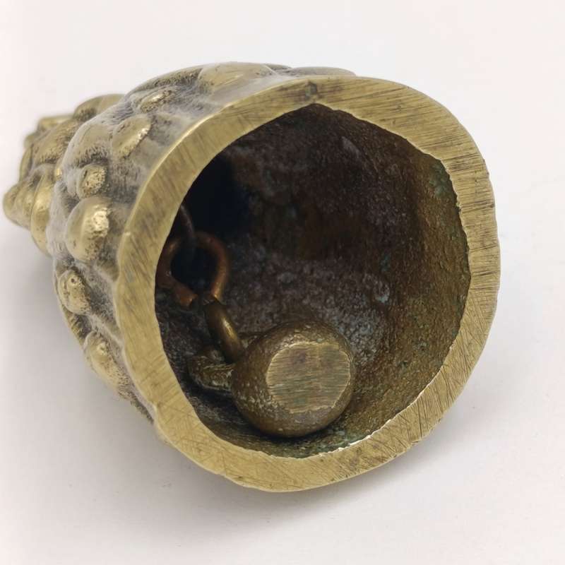 Vintage brass Court Jester Bell