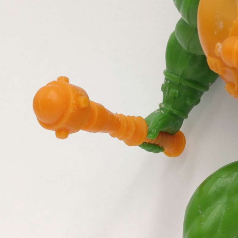 Vintage Masters of the Universe Man-at-Arms figurine with weapons and accessories