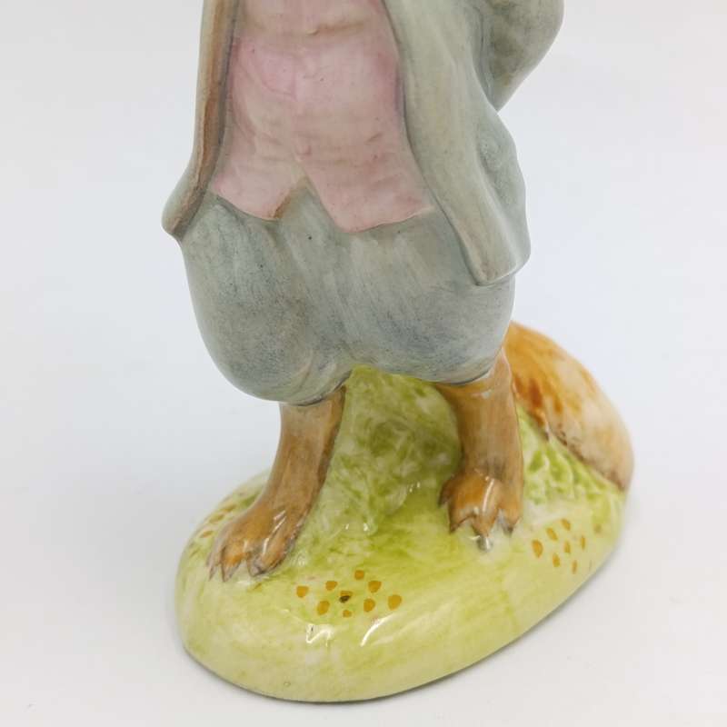 Vintage Beswick Beatrix Potter's Foxy whiskered Gentleman porcelain figurine