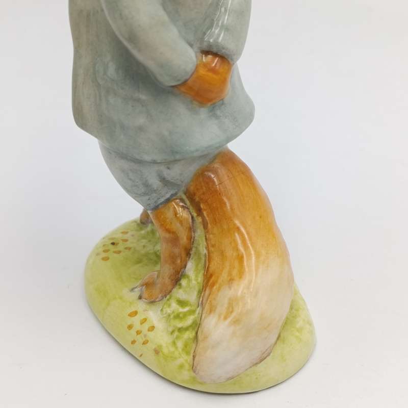 Vintage Beswick Beatrix Potter's Foxy whiskered Gentleman porcelain figurine