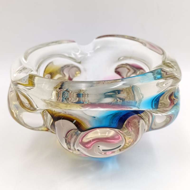 Beautiful Vintage Murano glass ashtray