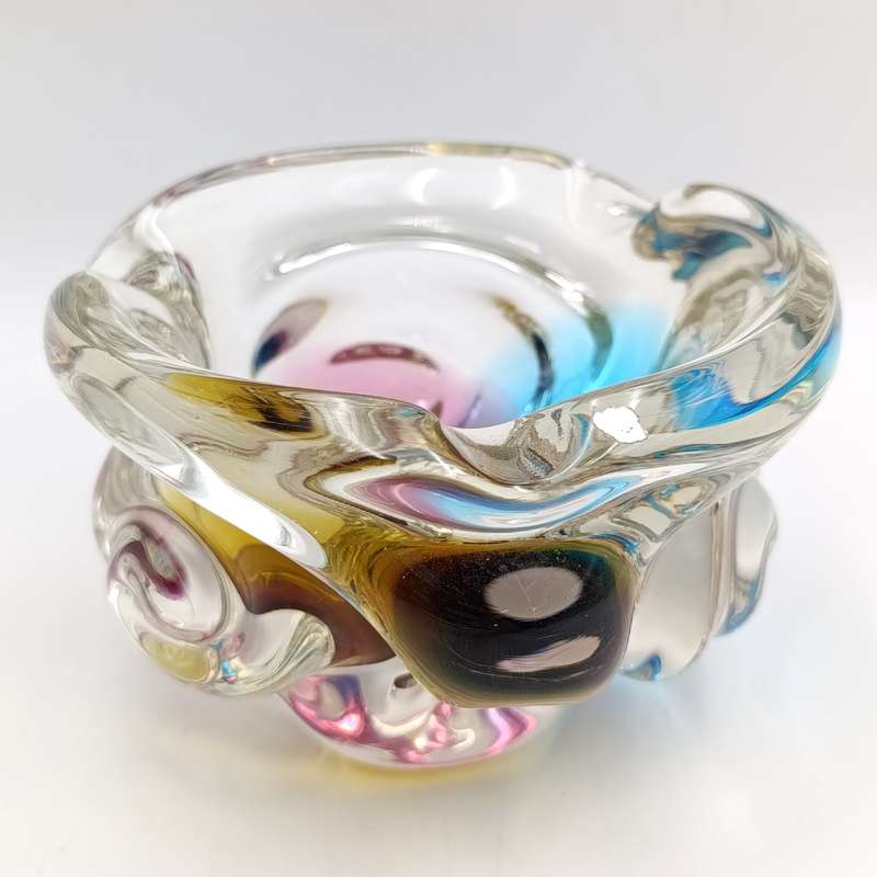 Beautiful Vintage Murano glass ashtray