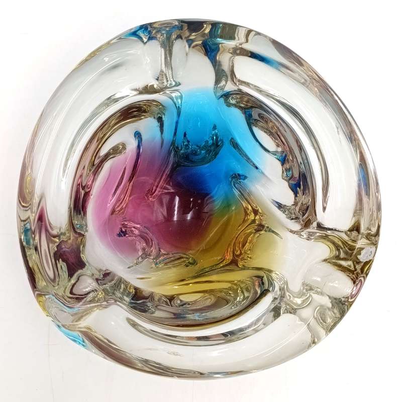 Beautiful Vintage Murano glass ashtray