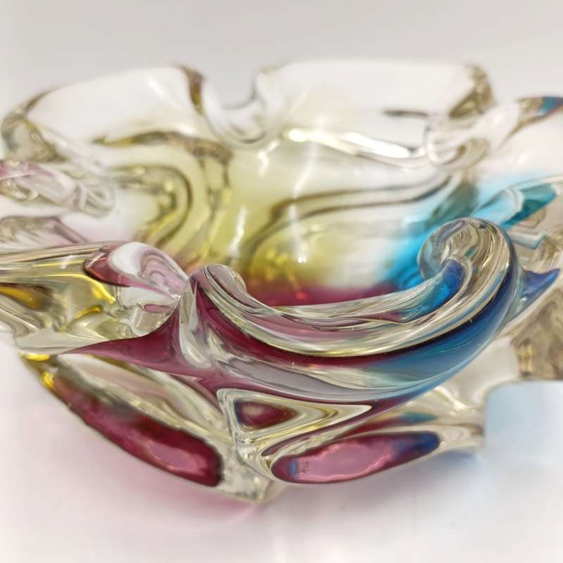 Beautiful Vintage Murano glass ashtray