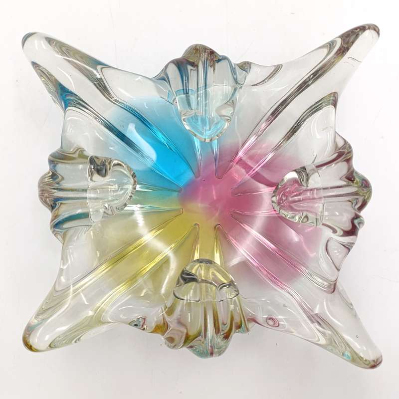 Beautiful Vintage Murano glass ashtray