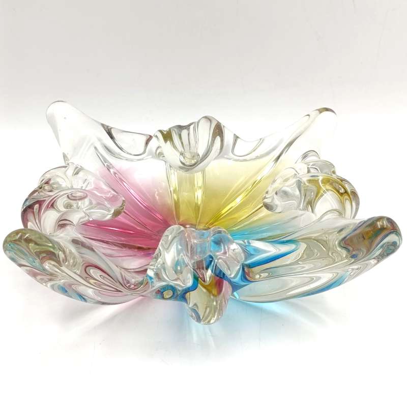 Beautiful Vintage Murano glass ashtray