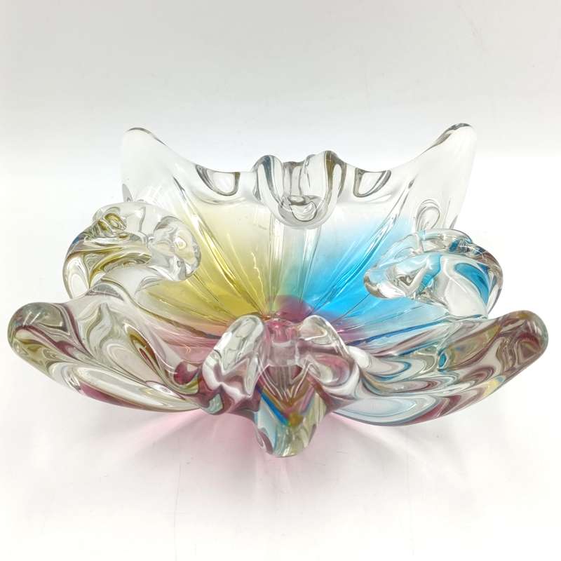 Beautiful Vintage Murano glass ashtray