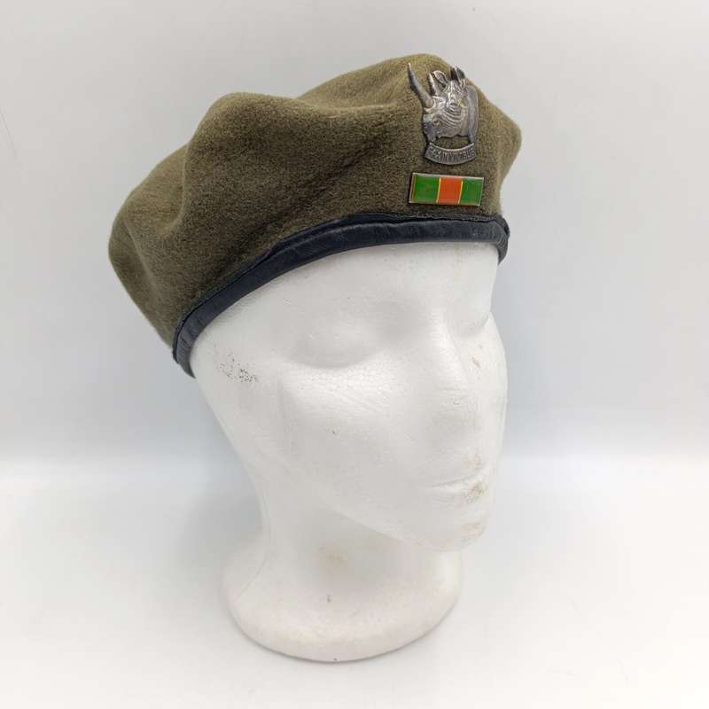 SWATF 102 Battalion beret with commando balkie