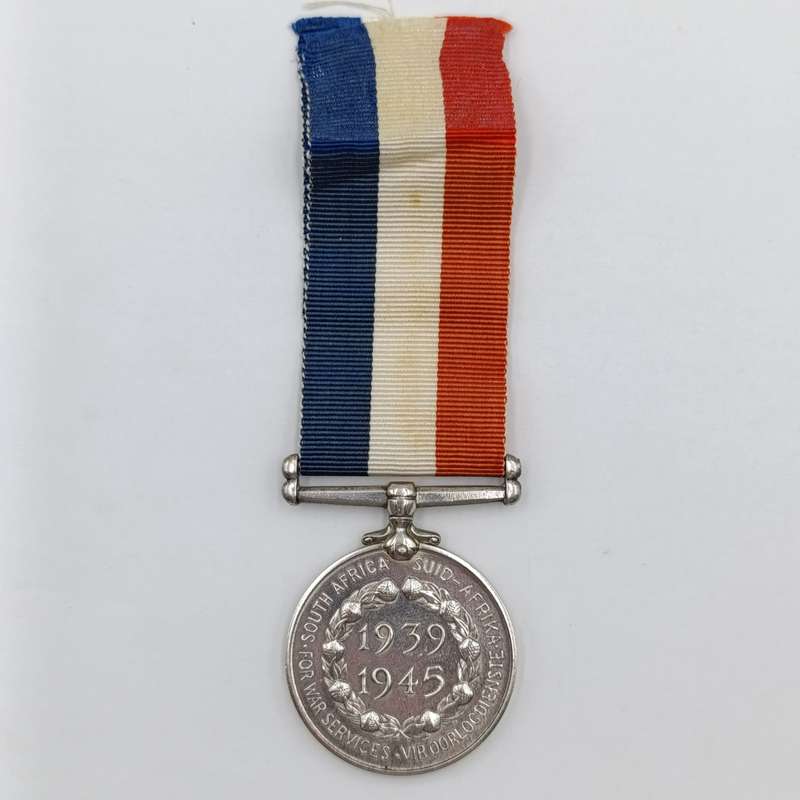 WW2 1939-1945 South African war services medal