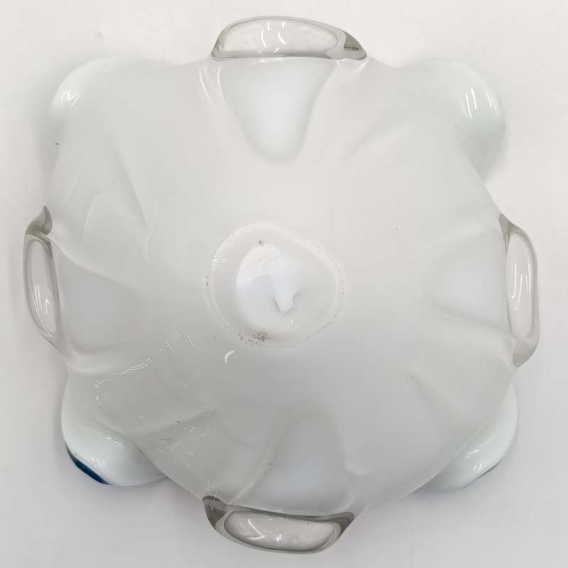 Beautiful Murano glass multi-color Tutti Frutti Sweets dish