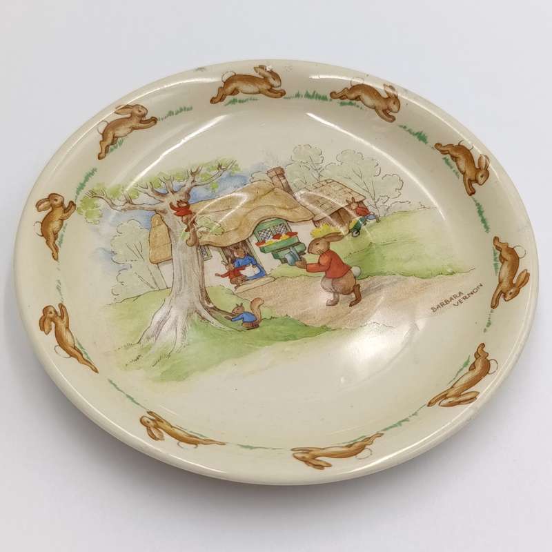 Vintage Royal Doulton Bunnykins Barbara Vernon saucer