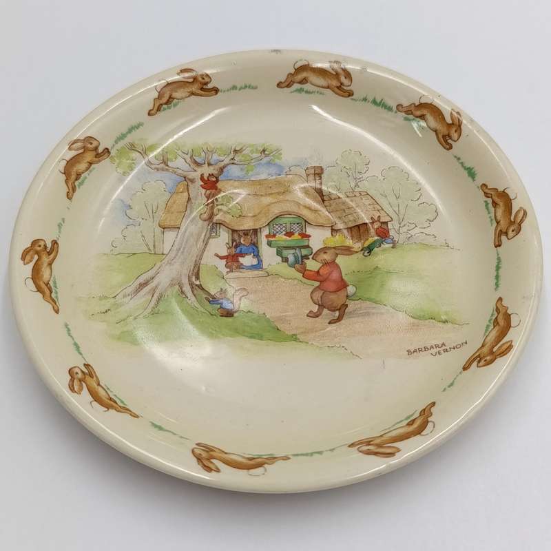 Vintage Royal Doulton Bunnykins Barbara Vernon saucer