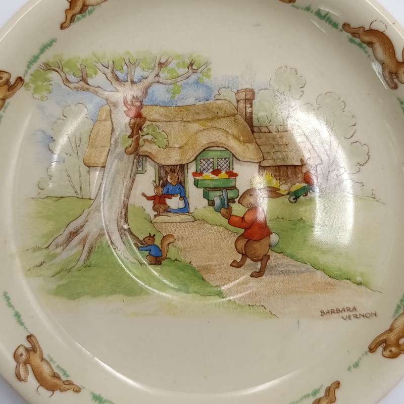 Vintage Royal Doulton Bunnykins Barbara Vernon saucer