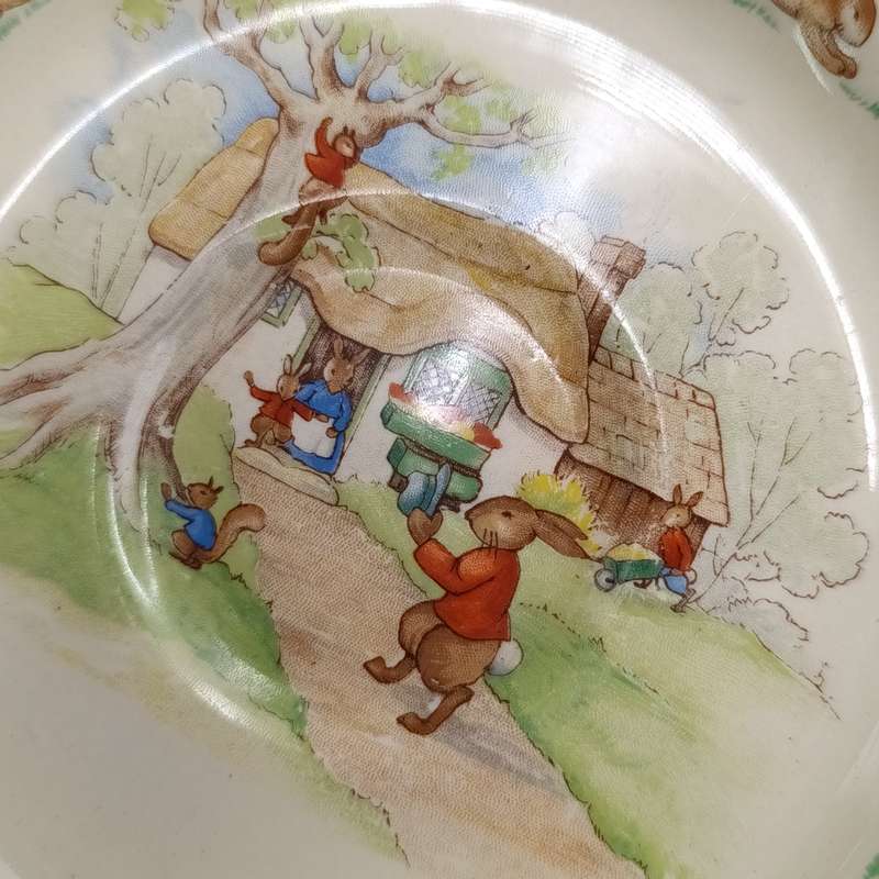 Vintage Royal Doulton Bunnykins Barbara Vernon saucer